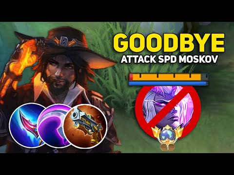 GOODBYE ATTACK SPEED BUILD MOSKOV!! YOU CAN'T BEAT THIS CHEAT BUILD FOR CLINT!!🔥 (must try)