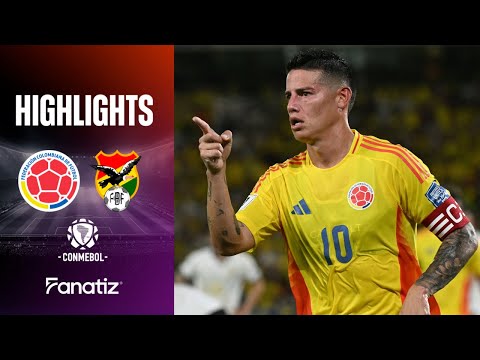 Colombia vs Bolivia 3-0 | Highlights | World Cup Qualifiers 2026