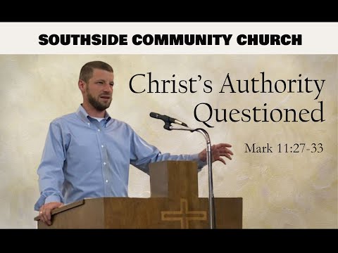Christ's Authority Questioned