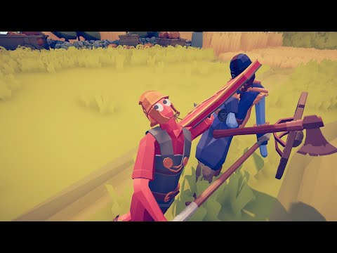 All Roman Units vs Brawler | TABS Custom Battles