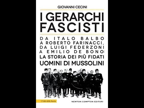 I GERARCHI FASCISTI (prima parte), con @GiovanniCeciniStoriaCinema