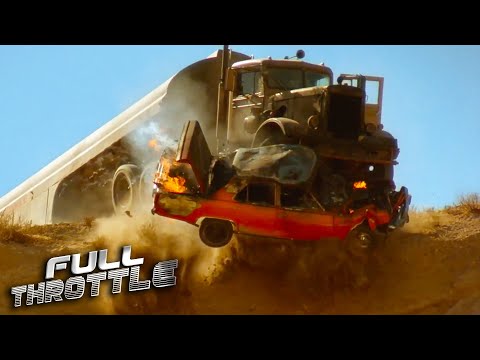 Chasing the Reckless Super Truck Driver (Final Scene) | Duel (1971) |  Full Throttle