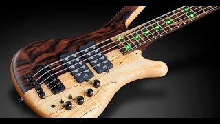 Video thumbnail for Warwick Custom Shop Masterbuilt - Corvette $$ 5-String 3/8" Macassar Ebony/Spalted Maple #16-3186 by Framus & Warwick