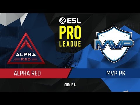 CS:GO - MVP PK  vs. Alpha Red [Mirage] Map 2 - Group A - ESL Pro League Season 9 APAC
