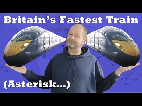 Britain's Fastest Train...  Asterisk!!!  High Speed 1 to London.