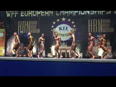 Comparisons - Men Superbody - WFF European Championship 2018