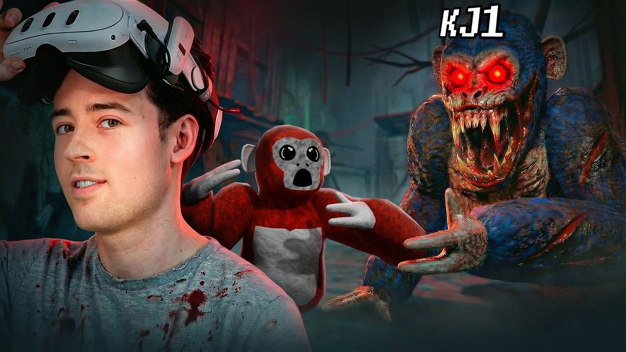 I Pretended To Be THE MONSTER In Scary Baboon!