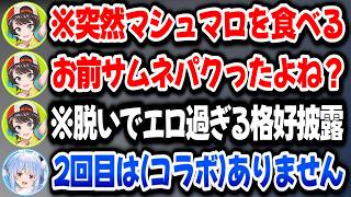 【オフコラボ】突然奇行に走るスバルを見て恐怖！2回目はないと言い放つぺこらｗ【ホロライブ切り抜き/兎田ぺこら/大空スバル】