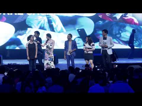 Sherry, Sonal and Elton @ YouTube FanFest with Pepsi - PART1