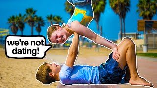 KIDS vs ADULTS Cute Gymnastics & “Couples
