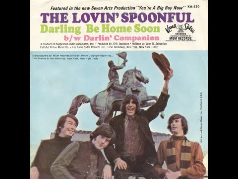 The Lovin' Spoonful "Darling Be Home Soon" 45 mono vinyl