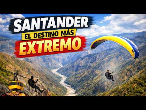 SANTANDER, Colombia, el destino más EXTREMO y HERMOSO que casi nadie conoce