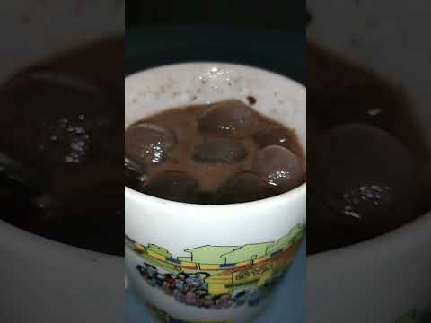 NESTLE RICH CHOCOLATE MIX DRINK WITH BINGO DOUBLE CHOCO COOKIES #shorts #asmr | Mavy Dz