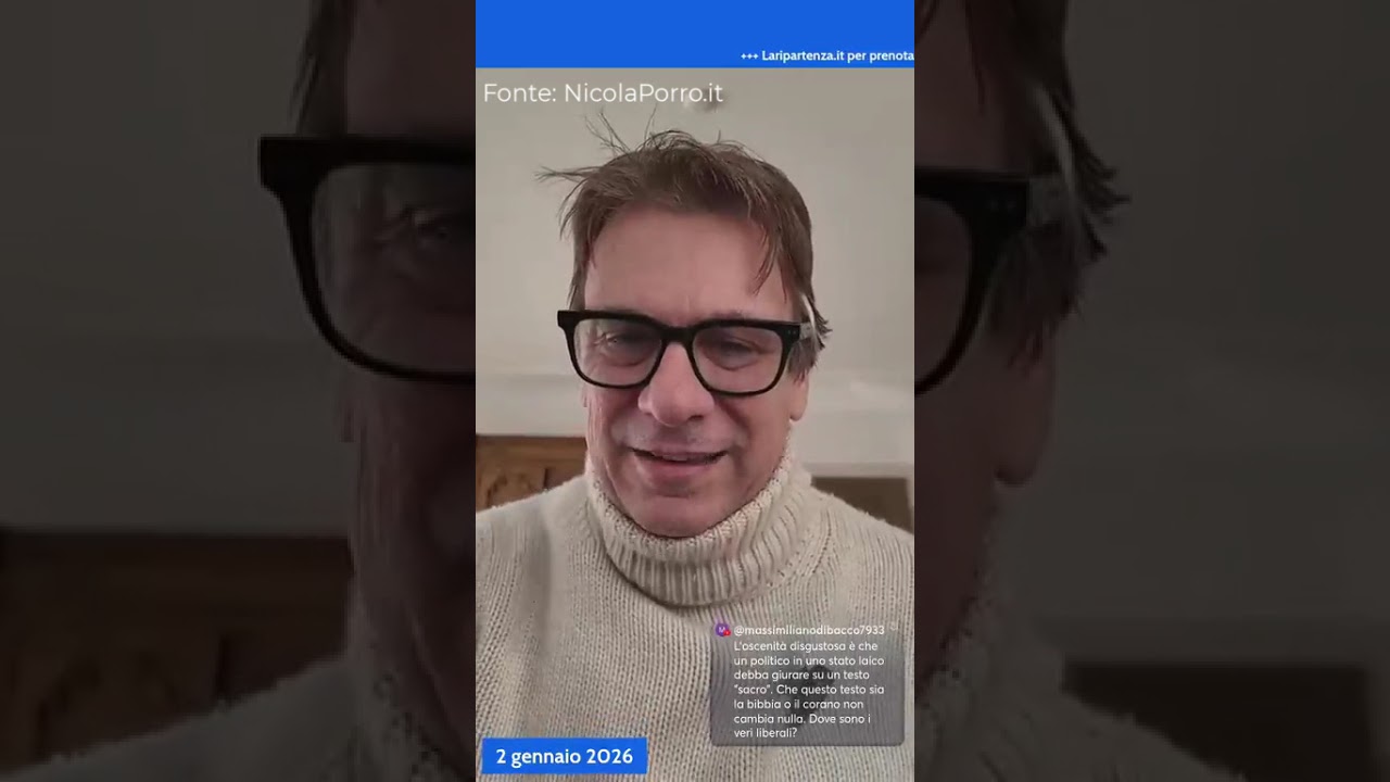 NICOLA PORRO: "ECCO PERCHÈ IN EUROPA SIAMO MORTI, MENTRE FANNO DEBITO GLI USA INVESTONO NEL FUTURO"