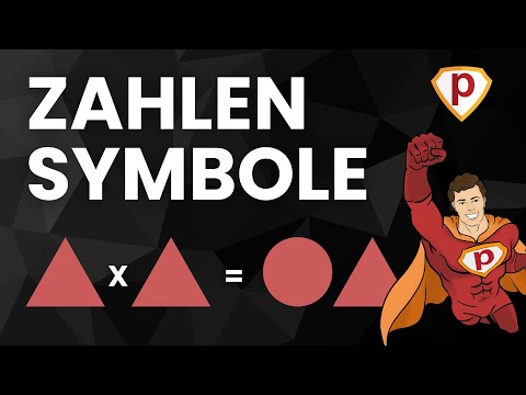 ZAHLENSYMBOLE einfach LERNEN | Plakos.de
