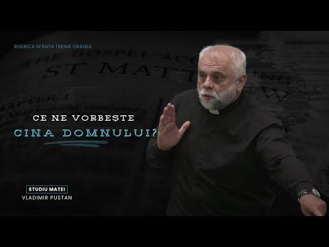 Vladimir Pustan | MATEI 112. Ce ne vorbește Cina Domnului? | Ciresarii TV | 06.04.2025