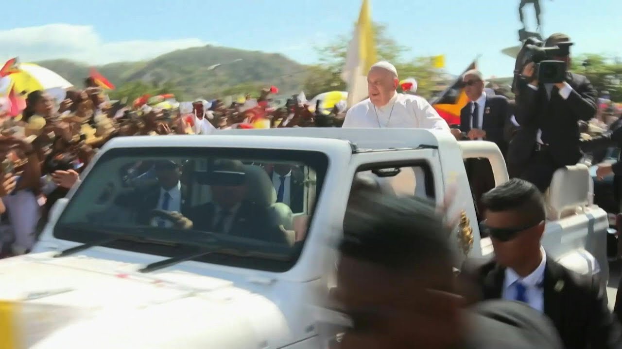 Papa chega ao Timor Leste | AFP