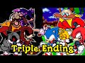 FNF Triple Ending Cover Triple Trouble Mods Hard Sonic Exe