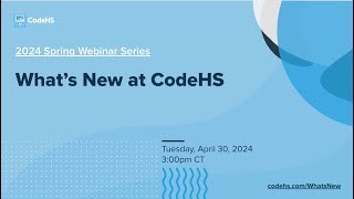 What's New at CodeHS thumbnail