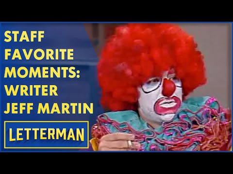 Staff Favorite Moments: Writer Jeff Martin | Letterman