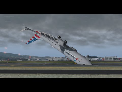 Drunk pilot take off in thunderstorm emergency landing | X-Plane 11