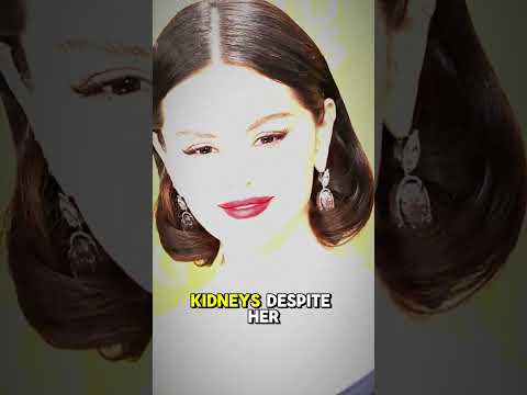 Selena Gomez: The Actress Who Survived a Kidney Transplant #selenagomez #celebrityfacts