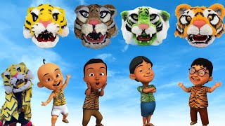 Download lagu MEMAKAIKAN KEPALA BARONGAN MACAN KUNING, MACAN OREN DIKARAKTER UPIN IPIN DAN KAWAN-KAWANNYA  mp3