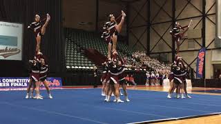 Southgate Anderson’s Round 3 at the 2018 MHSAA competitive cheer state finals