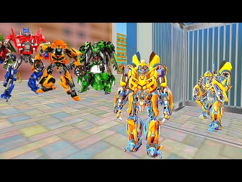 Grand Robot Bike Transform Shooting Spy Endless Robot Fighting | Android iOS Gameplay