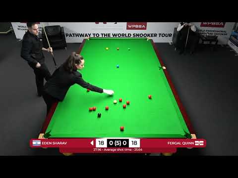 Eden Sharav v Fergal Quinn - WSF Championship (February 2022)