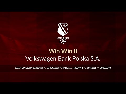 Skrót spotkania Win Win II - Volkswagen Bank Polska ( Legia Biznes Cup Wiosna 2021 )