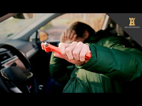 Heldenwerk Notfallhammer - mit Gurtschneider und gehärteten Spitzen