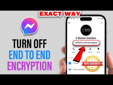 How to reset end to end encrypted chat pin code on messenger Update Way