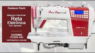 Máquina de Costura Industrial Reta Eletrônica SUN SPECIAL | Costura Fácil