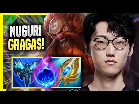 NUGURI IS SO CLEAN WITH GRAGAS! - Nuguri Plays Gragas TOP vs Jayce! | Season 2022