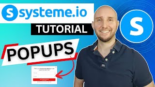 How To Add Popup In Systeme.io ✅ (Custom Popup For Funnel or Landing Page ✅ Systeme.io Tutorial)