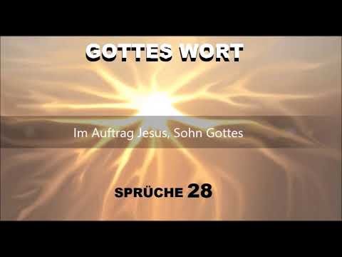 Gottes Wort, Sprüche 28