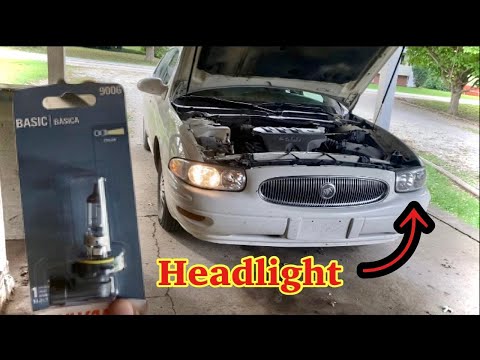 How to change a headlight on a Buick Lesabre 2000-2005