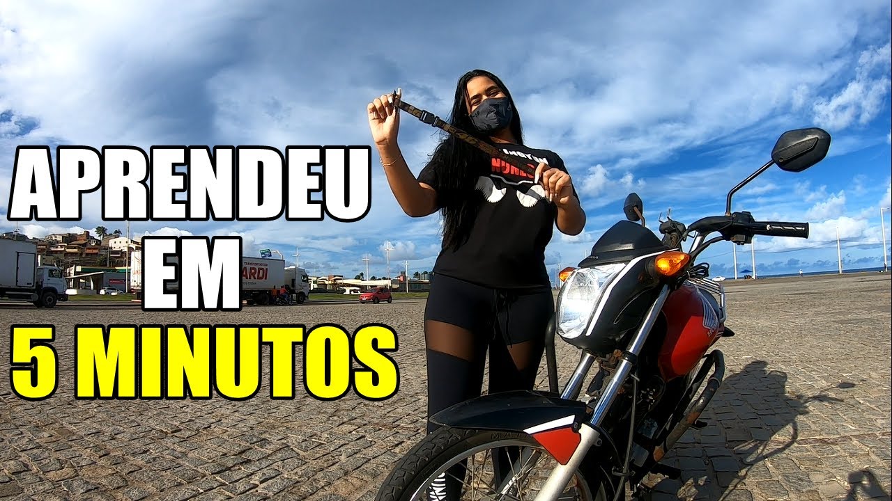 COMO ANDAR DE MOTO PELA PRIMEIRA VEZ