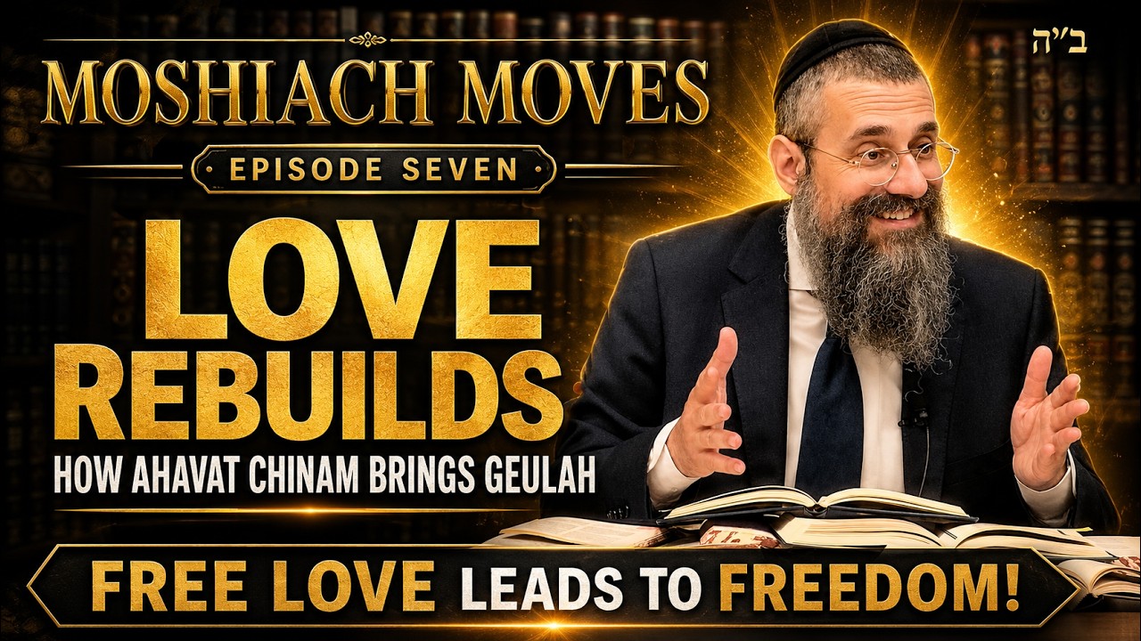 "Moshiach Moves" | How Love Rebuilds | Teshuvah Changes Everything 7/18 Things to Bring Moshiach Now thumbnail