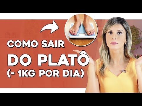 Como SAIR do Platô e Emagrecer de 500g a 1kg por dia ou por semana!