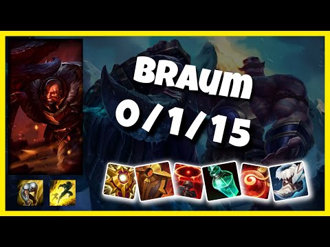 Braum vs Alistar KOREAN Challenger SUPPORT (0/1/15) Gameplay Replay - Patch 10.24