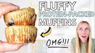 My Super Healthy Cottage Cheese Muffins Taste Like CAKE