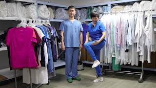 Scrub uniforms from Chinese vendor