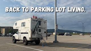 Returning To Civilization To Seek NEW Adventures! Truck Camper Living In Canada