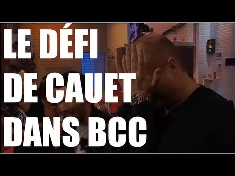 Cauet mange un carambar sous les aisselles de Jeff - Bienvenue chez Cauet