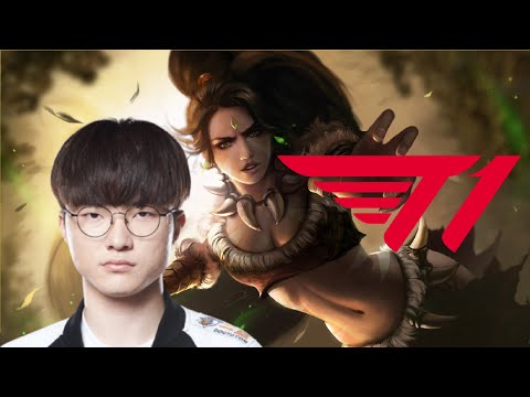 T1 Faker picks Nidale vs Trundle - Jungle Matchup