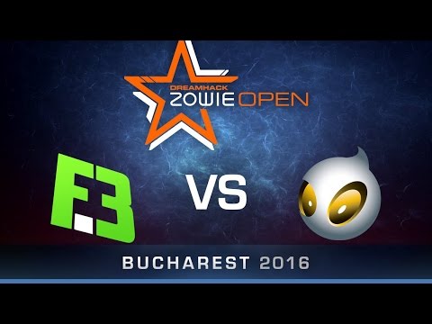 FlipSid3 vs dignitas [Map 3 BO3] DreamHack ZOWIE Open Bucharest 2016