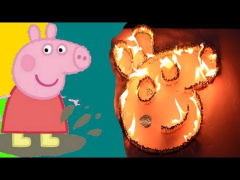 火の上のペッパピッグ - 悲惨な実験 - ペッパピッグ (Peppa Pig on Fire - A Disastrous Experiment - Peppa Pig)