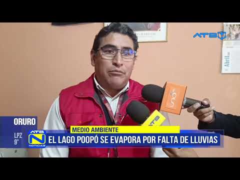 Lago Poopó se seca por falta de lluvias, alerta Gobernación de Oruro